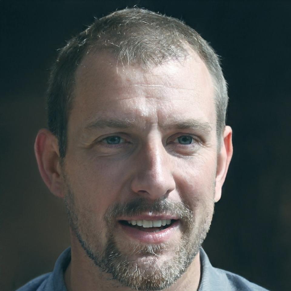 Instructor Soren Lindqvist teaching neural network architecture